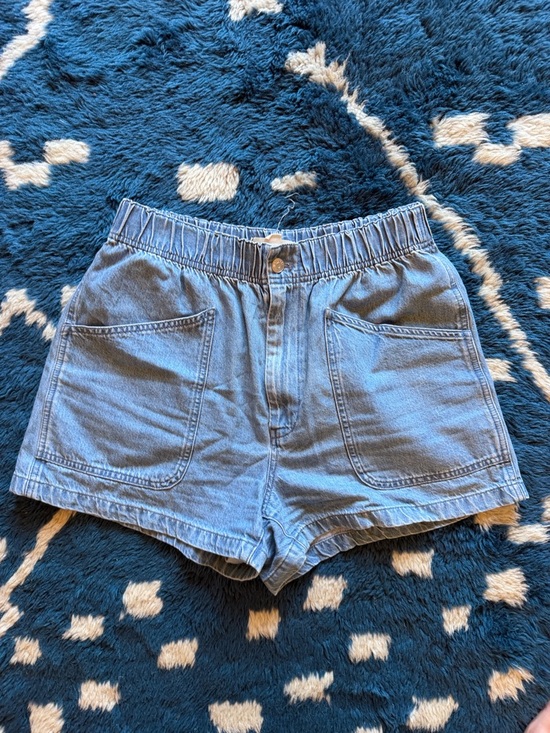 Madewell Pants - Madewell Light Blue Denim Jean Shorts